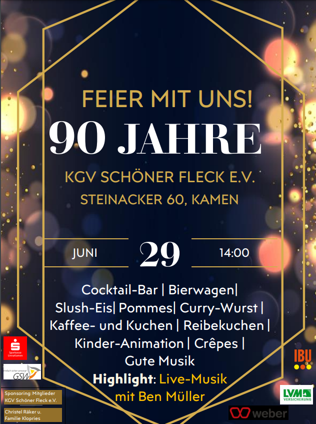 Sommerfest am 29.06.2024